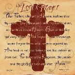 The Lords Prayer Cross-Diane Stimson-Art Print