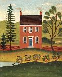 House and Lake-Diane Ulmer Pedersen-Art Print