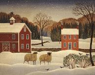 Winter Sheep I-Diane Ulmer Pedersen-Art Print