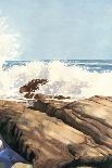 Minimalist Coastline II-Dianne Miller-Art Print