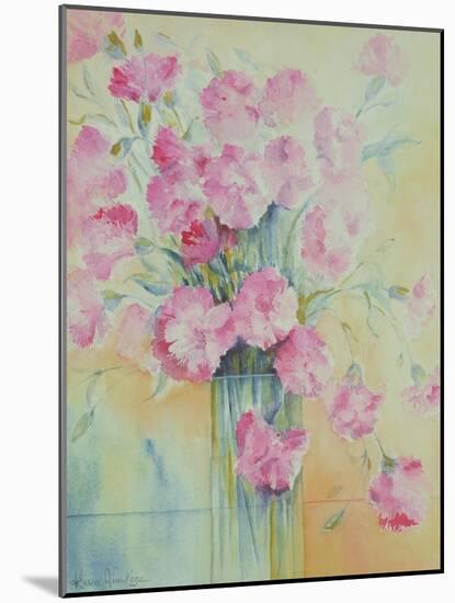 Dianthus Doris-Karen Armitage-Mounted Giclee Print