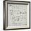 Diary Entry of Gold Prospector, 1848-American School-Framed Giclee Print
