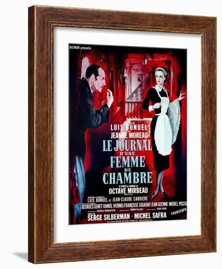 Diary of a Chambermaid, 1964, "Le Journal D'une Femme De Chambre" Directed by Luis Buñuel-null-Framed Giclee Print