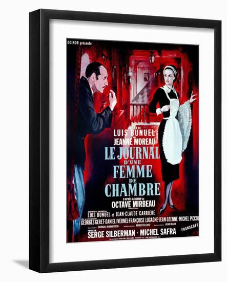 Diary of a Chambermaid, 1964, "Le Journal D'une Femme De Chambre" Directed by Luis Buñuel-null-Framed Giclee Print