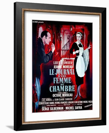 Diary of a Chambermaid, 1964, "Le Journal D'une Femme De Chambre" Directed by Luis Buñuel-null-Framed Giclee Print