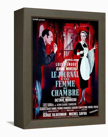 Diary of a Chambermaid, 1964, "Le Journal D'une Femme De Chambre" Directed by Luis Buñuel-null-Framed Premier Image Canvas