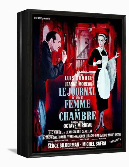 Diary of a Chambermaid, 1964, "Le Journal D'une Femme De Chambre" Directed by Luis Buñuel-null-Framed Premier Image Canvas