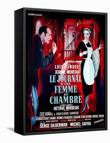 Diary of a Chambermaid, 1964, "Le Journal D'une Femme De Chambre" Directed by Luis Buñuel-null-Framed Premier Image Canvas