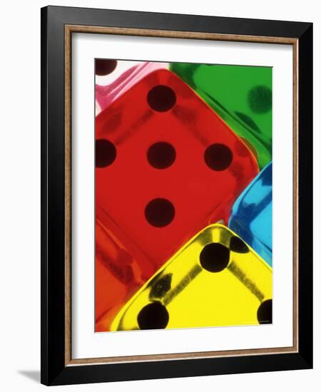 Dice-Rudi Von Briel-Framed Photographic Print