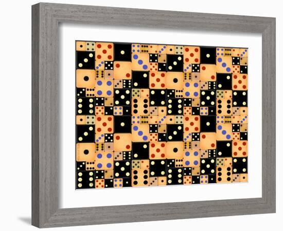 Dice-Kate Ward Thacker-Framed Giclee Print