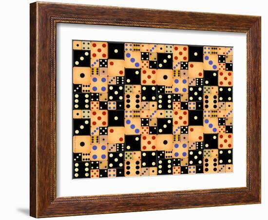 Dice-Kate Ward Thacker-Framed Giclee Print