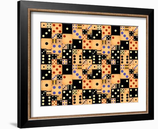 Dice-Kate Ward Thacker-Framed Giclee Print