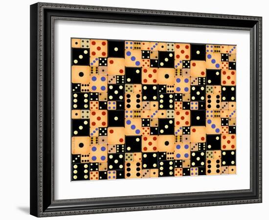 Dice-Kate Ward Thacker-Framed Giclee Print