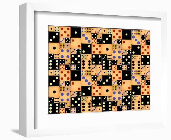 Dice-Kate Ward Thacker-Framed Giclee Print