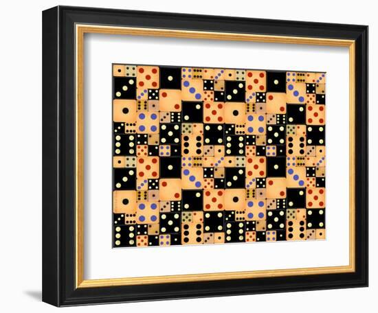 Dice-Kate Ward Thacker-Framed Giclee Print