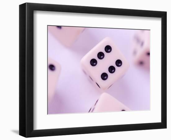 Dices-null-Framed Photographic Print