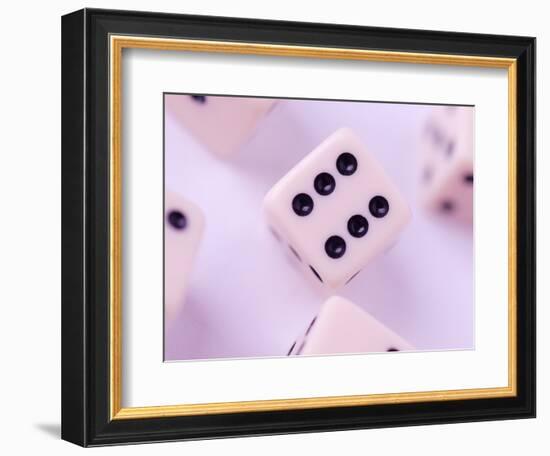 Dices-null-Framed Photographic Print