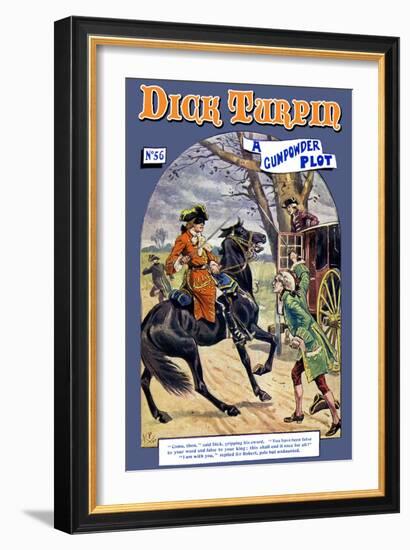 Dick Turpin: A Gunpowder Plot-null-Framed Art Print