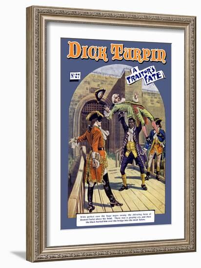 Dick Turpin: A Traitor's Fate-null-Framed Art Print