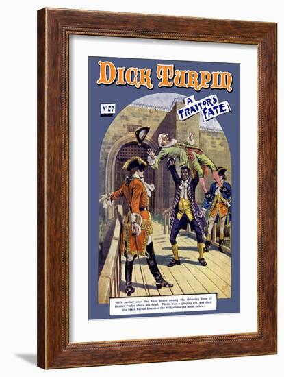 Dick Turpin: A Traitor's Fate-null-Framed Art Print