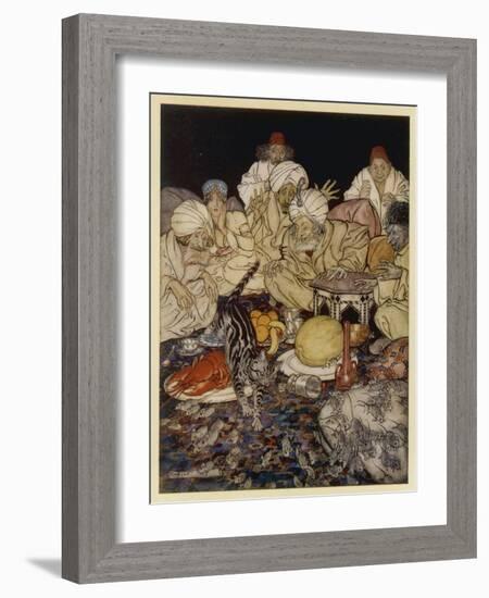 Dick Whittington-Arthur Rackham-Framed Art Print