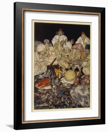 Dick Whittington-Arthur Rackham-Framed Art Print