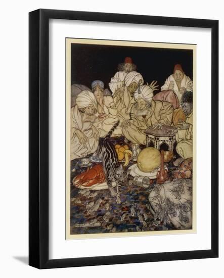 Dick Whittington-Arthur Rackham-Framed Art Print