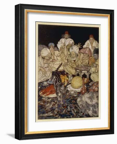 Dick Whittington-Arthur Rackham-Framed Art Print