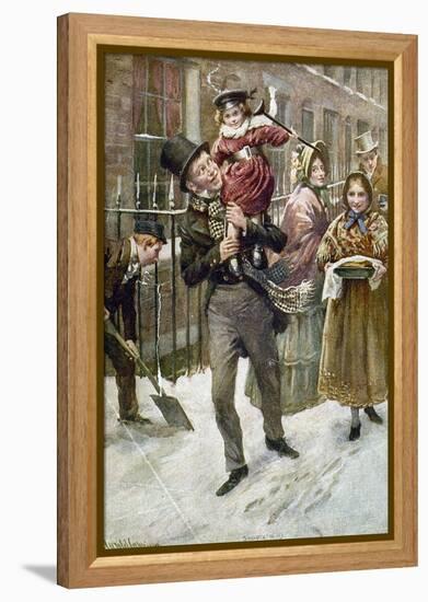 Dickens: A Christmas Carol-Harold Copping-Framed Premier Image Canvas