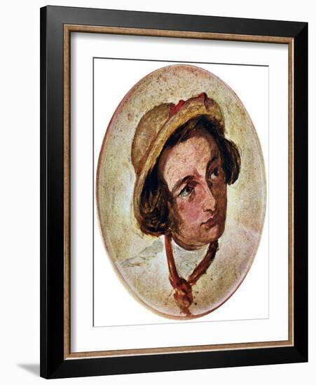 Dickens in the Character of Sir Charles Coldstream, 1850S-Augustus Leopold Egg-Framed Giclee Print