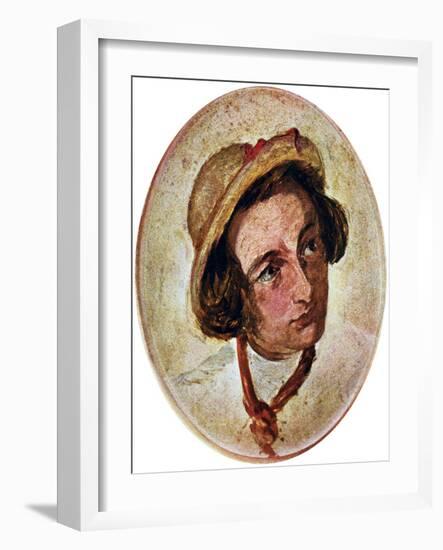Dickens in the Character of Sir Charles Coldstream, 1850S-Augustus Leopold Egg-Framed Giclee Print