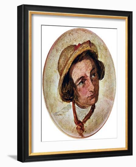 Dickens in the Character of Sir Charles Coldstream, 1850S-Augustus Leopold Egg-Framed Giclee Print