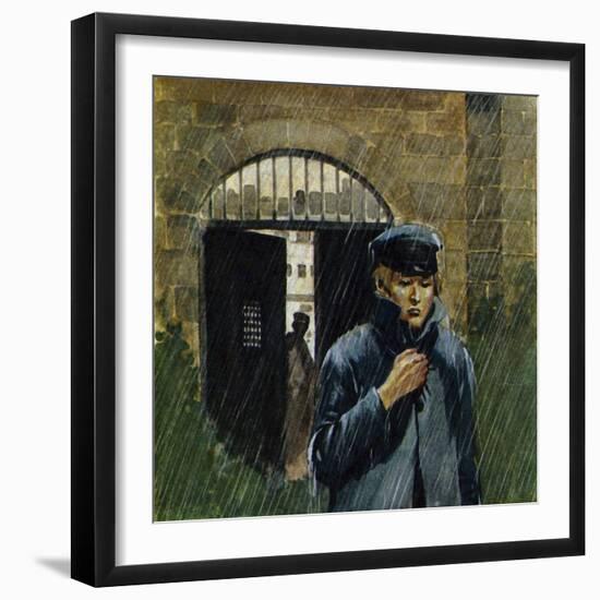 Dickens Was Allowed to Visit His Parents in Debtor's Prison on Sundays-Alberto Salinas-Framed Giclee Print