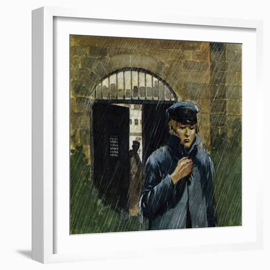 Dickens Was Allowed to Visit His Parents in Debtor's Prison on Sundays-Alberto Salinas-Framed Giclee Print