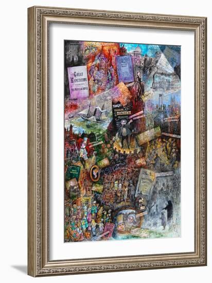 Dickens-Bill Bell-Framed Giclee Print