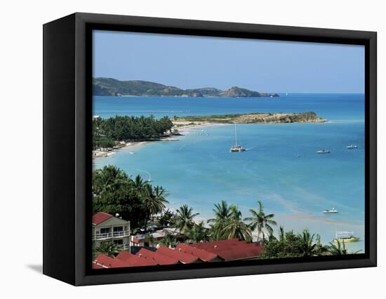 Dickenson Bay, Antigua, Leeward Islands, West Indies, Caribbean, Central America-J Lightfoot-Framed Premier Image Canvas