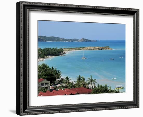 Dickenson Bay, Antigua, Leeward Islands, West Indies, Caribbean, Central America-J Lightfoot-Framed Photographic Print