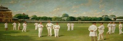 The Players in the Field - Lords on a Gentlemen V Players Day, 1895-Dickinsons-Giclee Print