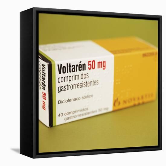 Diclofenac Painkiller Tablets-Cristina-Framed Premier Image Canvas