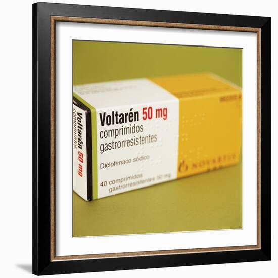 Diclofenac Painkiller Tablets-Cristina-Framed Premium Photographic Print