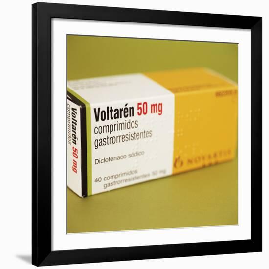 Diclofenac Painkiller Tablets-Cristina-Framed Photographic Print