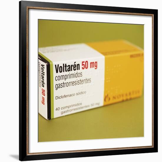 Diclofenac Painkiller Tablets-Cristina-Framed Photographic Print