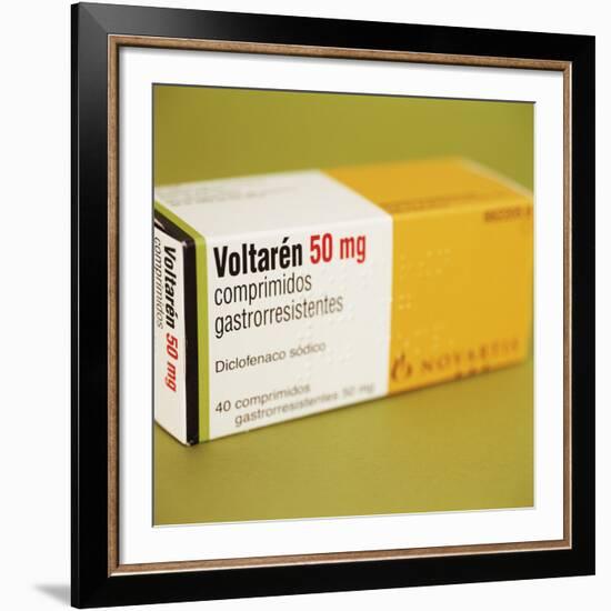 Diclofenac Painkiller Tablets-Cristina-Framed Photographic Print