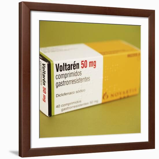 Diclofenac Painkiller Tablets-Cristina-Framed Photographic Print