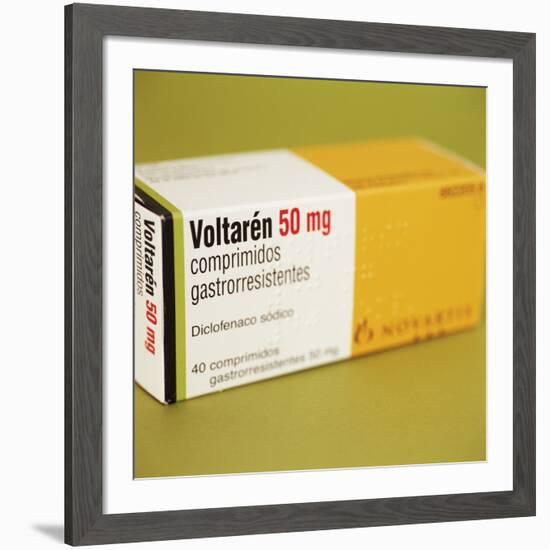 Diclofenac Painkiller Tablets-Cristina-Framed Photographic Print