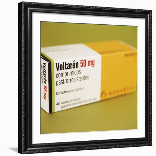 Diclofenac Painkiller Tablets-Cristina-Framed Photographic Print