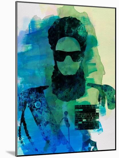 Dictator Watercolor 1-Lora Feldman-Mounted Art Print