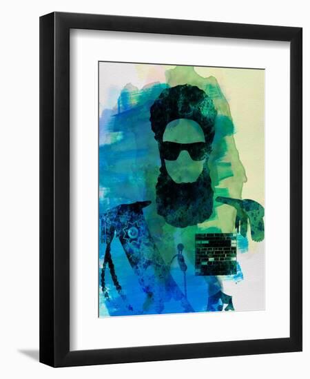 Dictator Watercolor 1-Lora Feldman-Framed Art Print