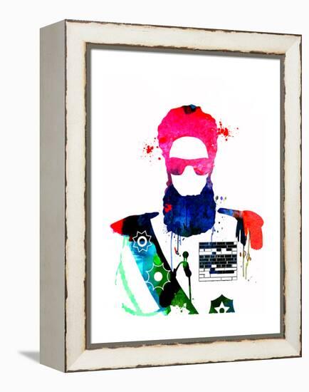 Dictator Watercolor 2-Lora Feldman-Framed Stretched Canvas