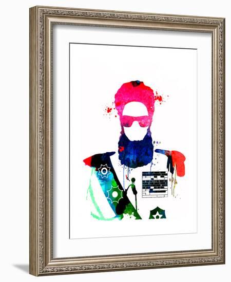 Dictator Watercolor 2-Lora Feldman-Framed Premium Giclee Print